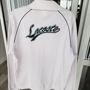 Lacoste Zip Up Sweater